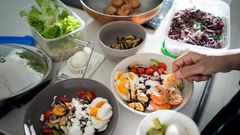 A spread of food that aligns with a low-carb Keto diet.