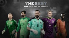 Les gardiens nominés pour le trophée fifa the best