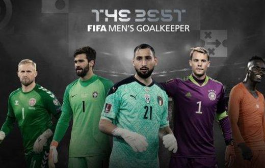 Les gardiens nominés pour le trophée fifa the best