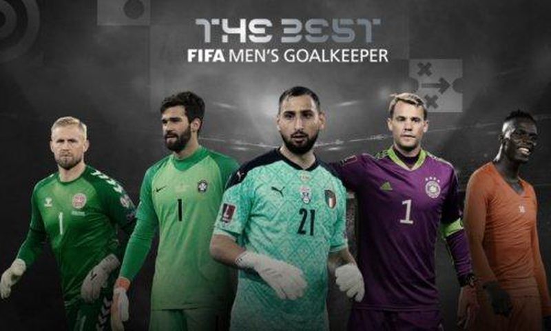 Les gardiens nominés pour le trophée fifa the best