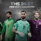Les gardiens nominés pour le trophée fifa the best