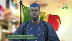 Sonko déclaration