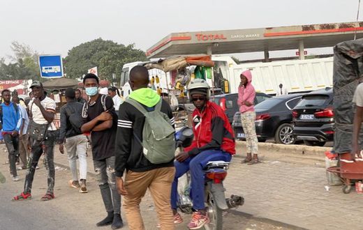 Grève des transporteurs à Dakar
