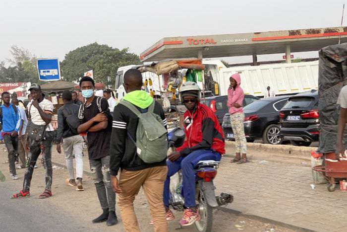 Grève des transporteurs à Dakar