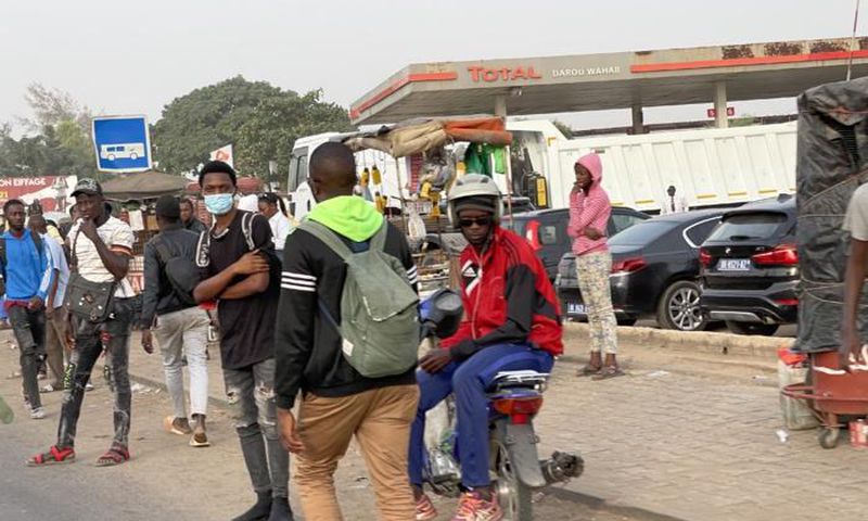 Grève des transporteurs à Dakar