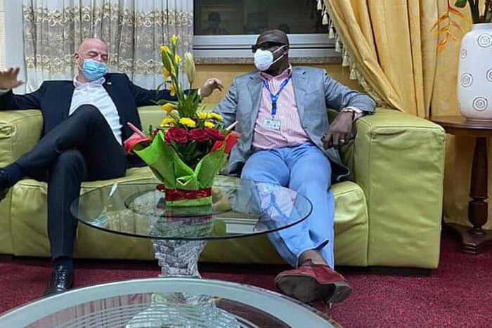 Gianni Infantino à Dakar