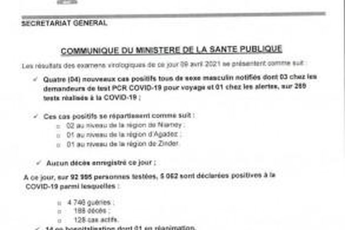 Ministère de la Santé Publique du Niger