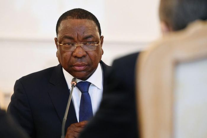 UN envoy Mankeur Ndiaye (pictured April 2017) said there are "between 50 and 70 violations of the peace accord" per week