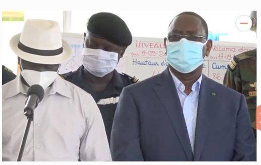INONDATIONS : MACKY SALL ANNONCE LA DÉCISION DE FAIRE DE KEUR MASSAR UN DÉPARTEMENT