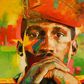 A portrait of Thomas Sankara