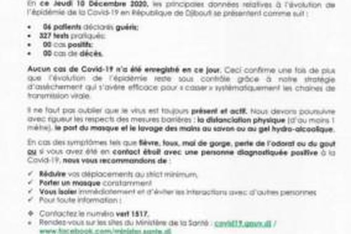 Ministere de la Santé de Djibouti