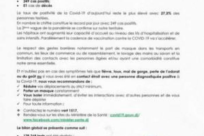 Ministere de la Santé de Djibouti