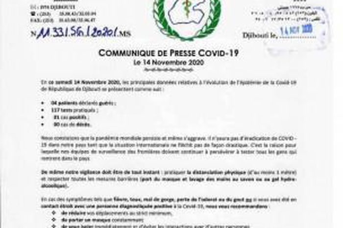 Ministere de la Santé de Djibouti