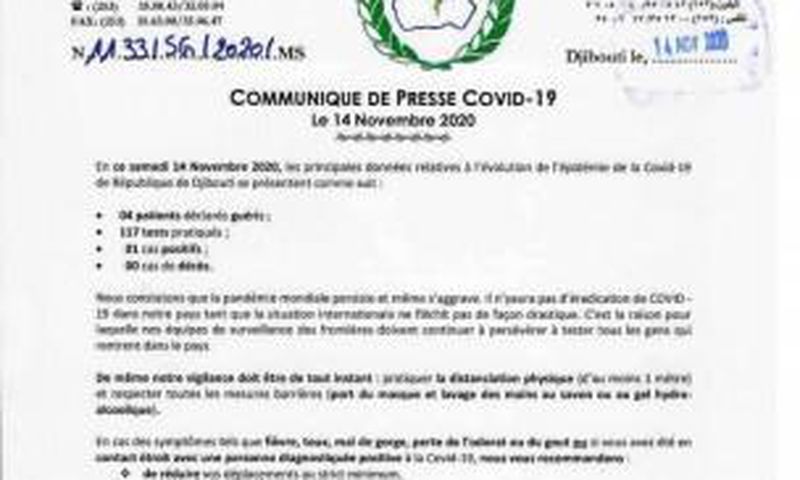 Ministere de la Santé de Djibouti