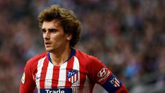 Antoine Griezmann came off at half-time as Atletico Madrid edged past Leganes.