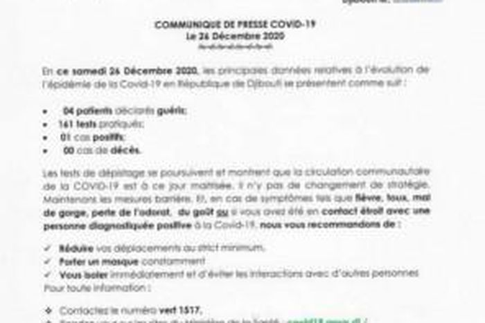 Ministere de la Santé de Djibouti