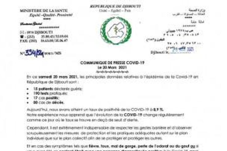 Ministere de la Santé de Djibouti