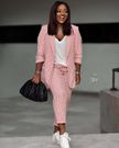 Porter des blazers comme une bosse inspirée par l'actrice Jackie Appiah