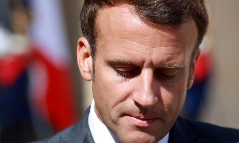 French President Emmanuel Macron (pictured July 2020) tweeted he would travel to Beirut "to bring the Lebanese people a message of fraternity and solidarity from the French" after a massive explosion ripped through Lebanon's capital city