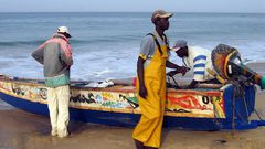 Pêcheurs Sénégalais illustration