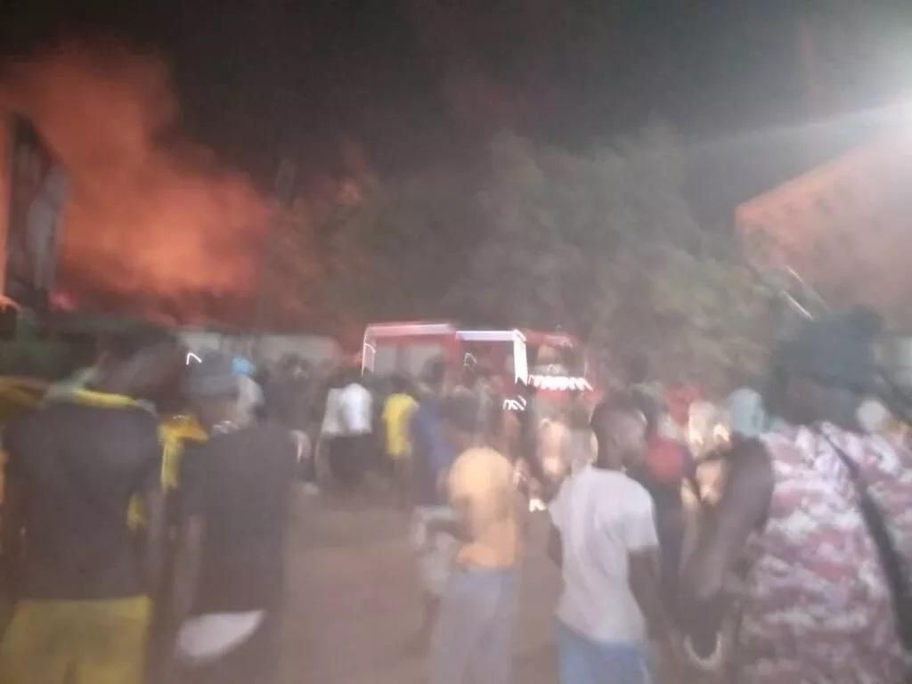 Grave incendie à la SODIDA