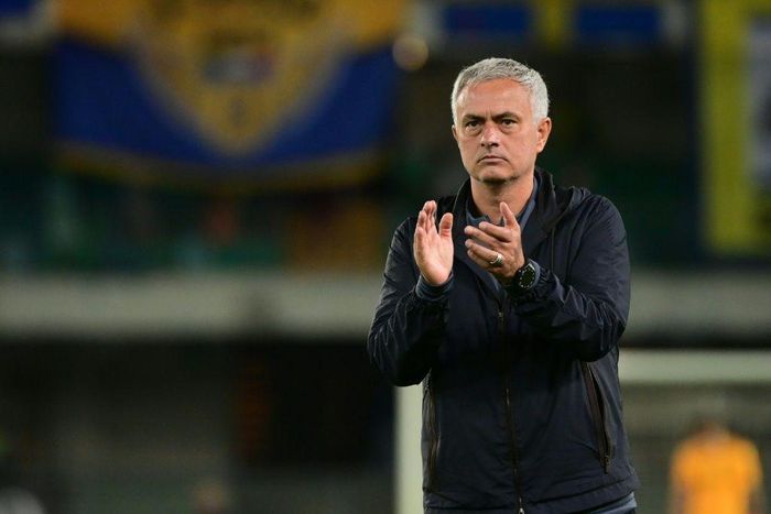 Jose Mourinho saw Roma's perfect start to the Italian season ended by Verona