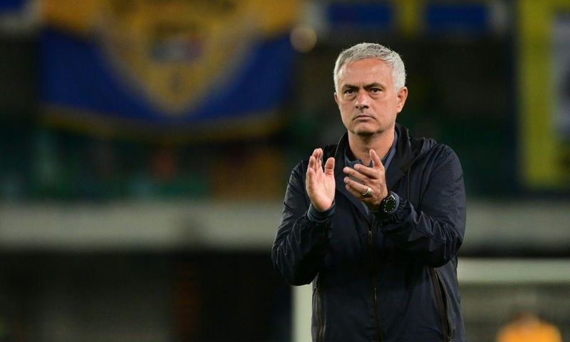 Jose Mourinho saw Roma's perfect start to the Italian season ended by Verona