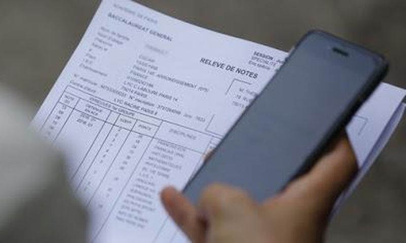 releve de notes bulletin