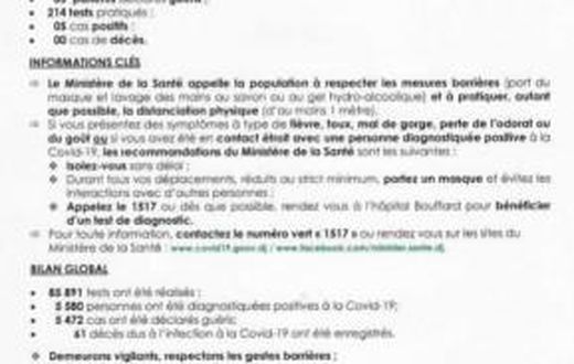 Ministere de la Santé de Djibouti