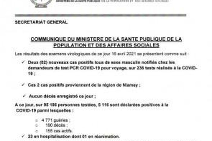 Ministère de la Santé Publique du Niger