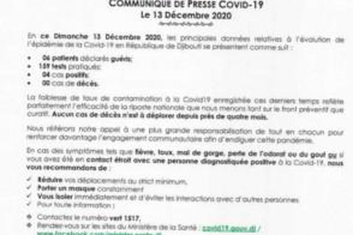 Ministere de la Santé de Djibouti