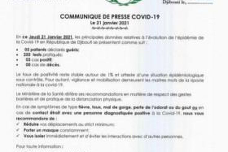 Ministere de la Santé de Djibouti
