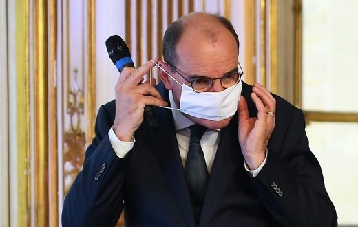 French Prime Minister Jean Castex announced mask mandate for Parisians beginning Friday.