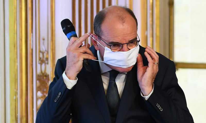 French Prime Minister Jean Castex announced mask mandate for Parisians beginning Friday.