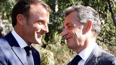 Macron avec Sarkozy