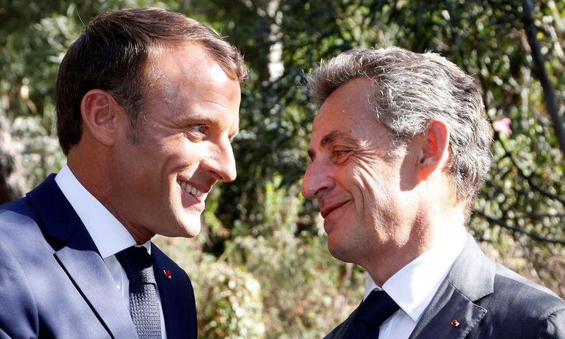 Macron avec Sarkozy