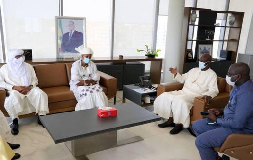 Visite de la ministre malienne des Transports au Sénégal