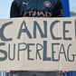 English supporters were up in arms over the Super League