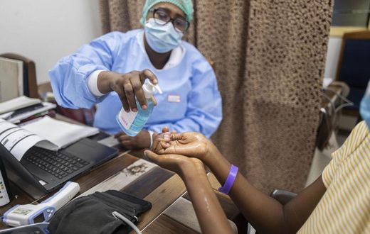 For Senegal QA coronavirus covid-19