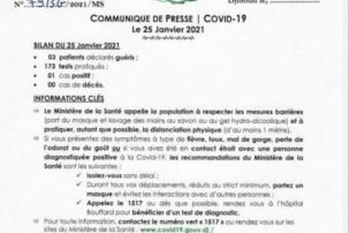 Ministere de la Santé de Djibouti