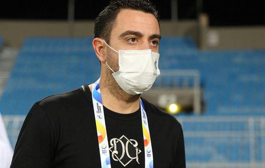 Xavi won the Champions League four times with Barcelona