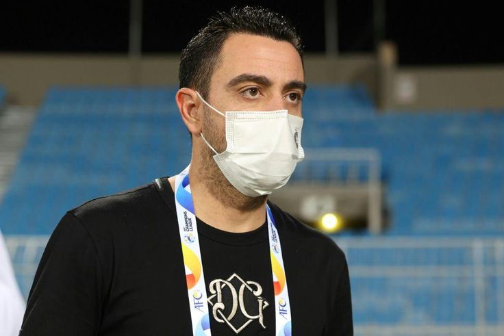 Xavi won the Champions League four times with Barcelona