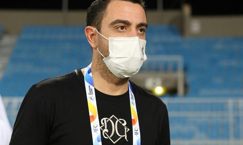 Xavi won the Champions League four times with Barcelona