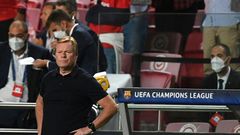 Dutch coach Ronald Koeman is under growing pressure at Barcelona