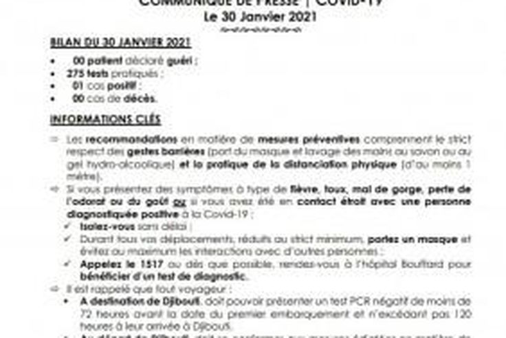 Ministere de la Santé de Djibouti