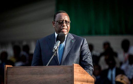Senegal President Macky Sall.