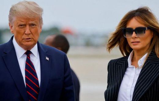 DONALD ET MÉLANIA TRUMP TESTÉS POSITIFS À LA COVID-19