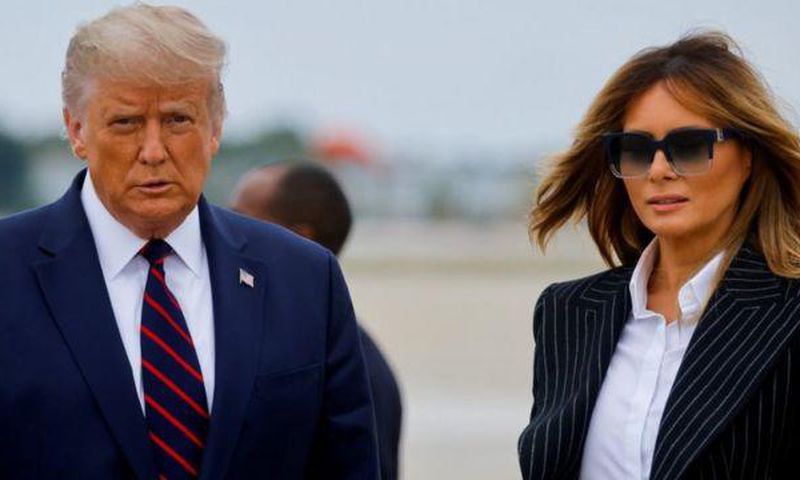 DONALD ET MÉLANIA TRUMP TESTÉS POSITIFS À LA COVID-19