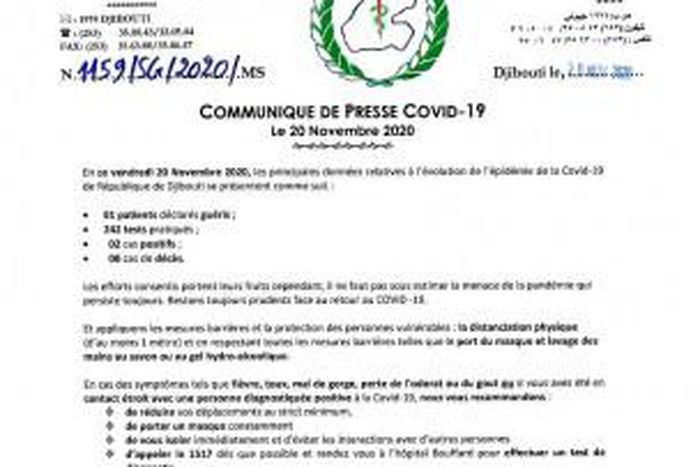 Ministere de la Santé de Djibouti