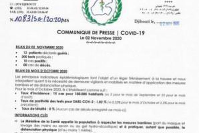 Ministere de la Santé de Djibouti